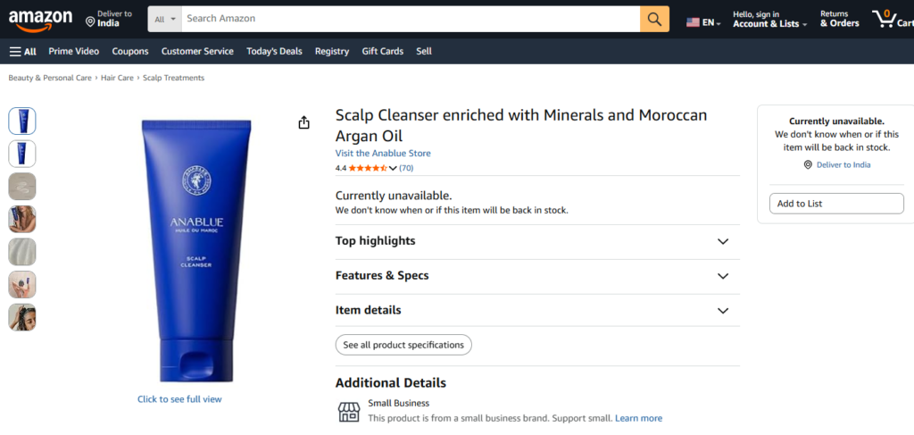 Anablue Scalp Cleanser Review: Does It Really Remove Buildup and Improve Scalp Health?