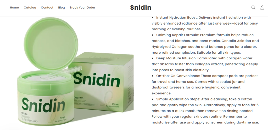 Snidin Toner Pads Review: Are They Legit or Worth Buying?
